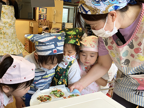 自然を通した経験や子どもたちの興味・関心から広がっていく活動