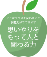 思いやりをもって人と関わる力